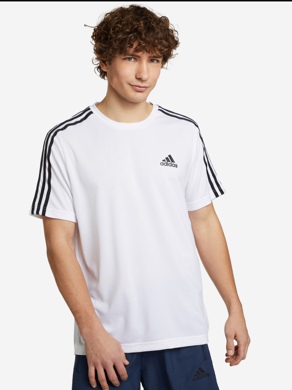 Adidas futbolka oq GM2156